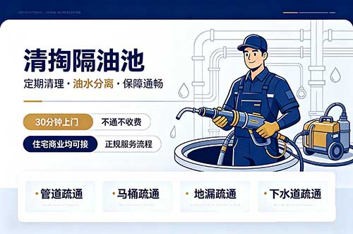 长春清掏隔油池